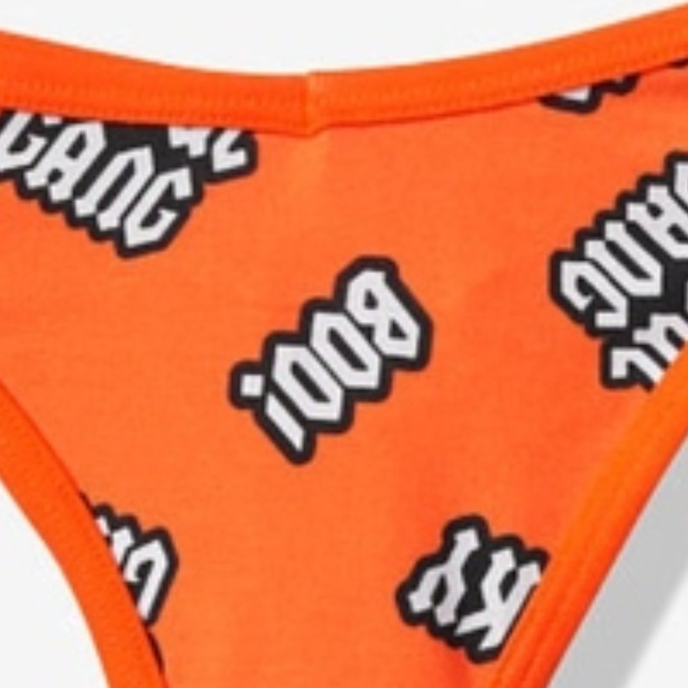 🎃Halloween Panty VS XS PINK Thong Boo Spooky Holiday Sexy Panty 🎃🕸🕷💀👻 - Picture 3 of 10